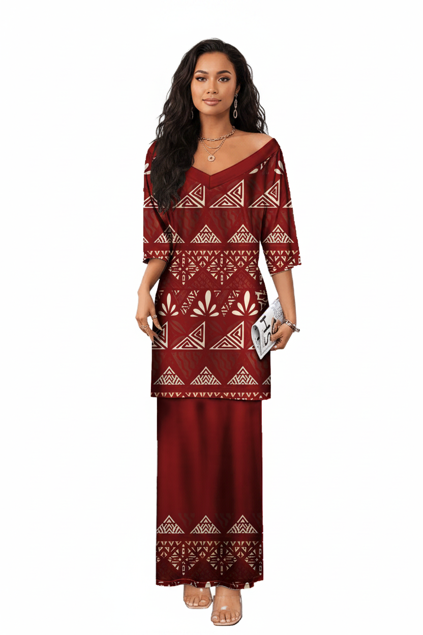 Tenue pour femme.Collection Fetu'uaho