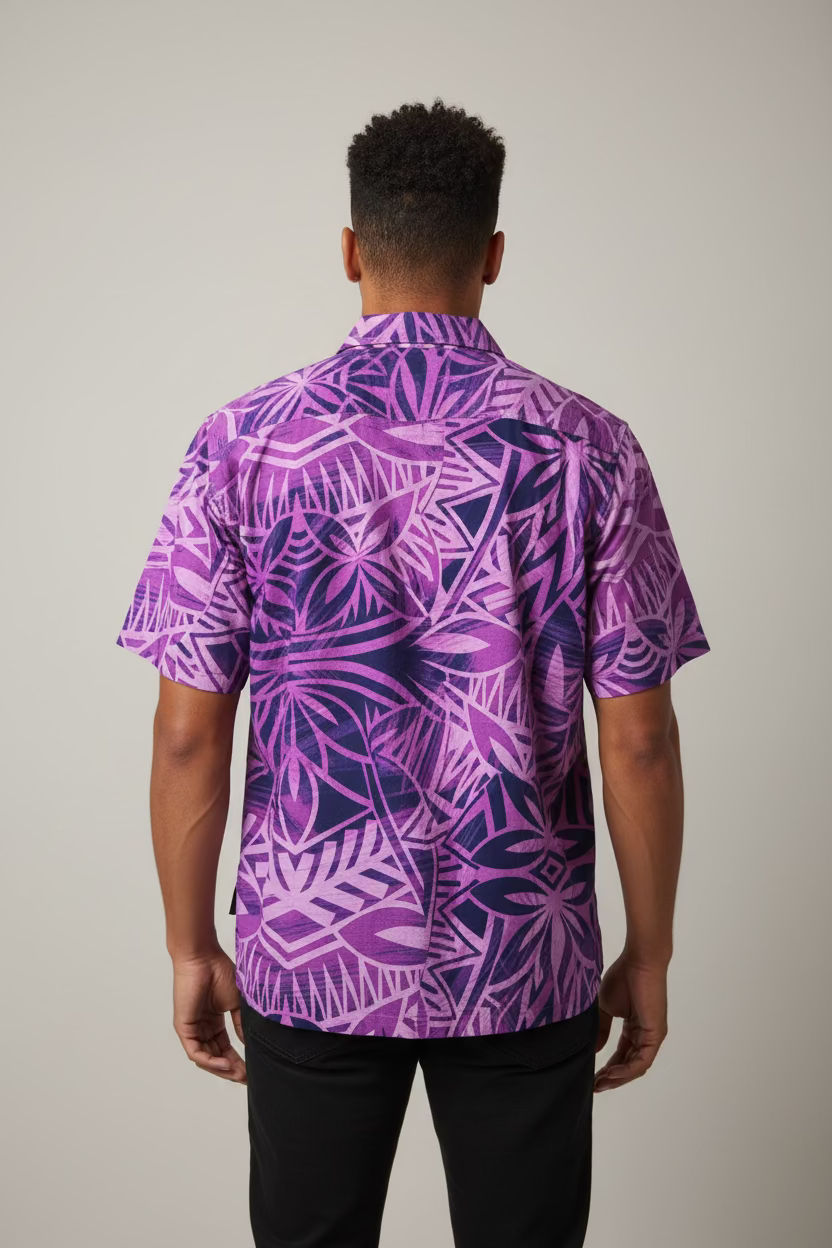Chemise mauve