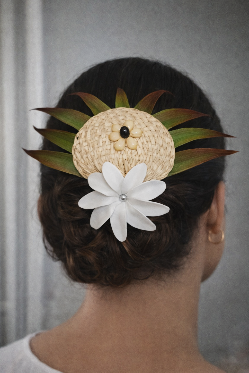 Pique tiaré feuilles