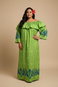 Robe verte tapa