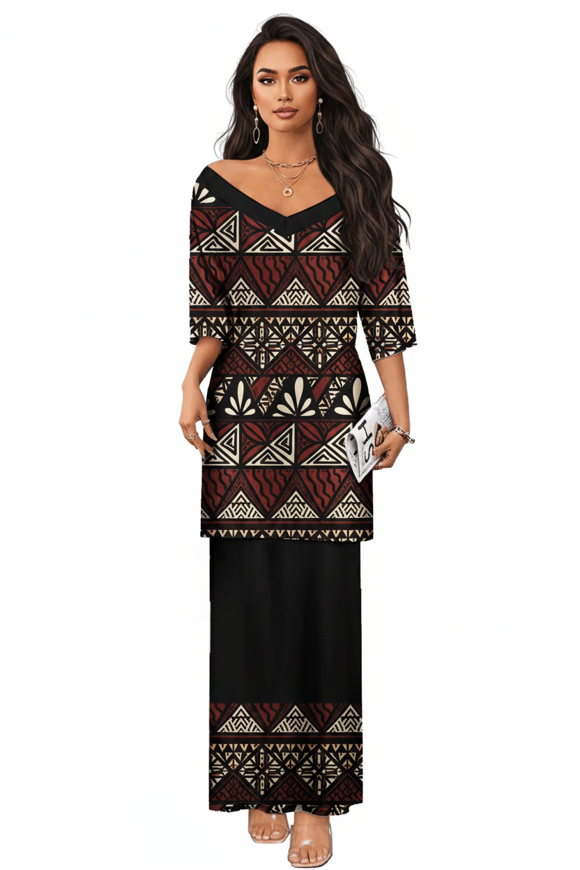 Tenue pour femme.Collection Fetu'uaho
