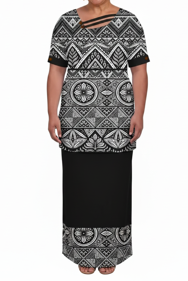 Ensemble style samoa