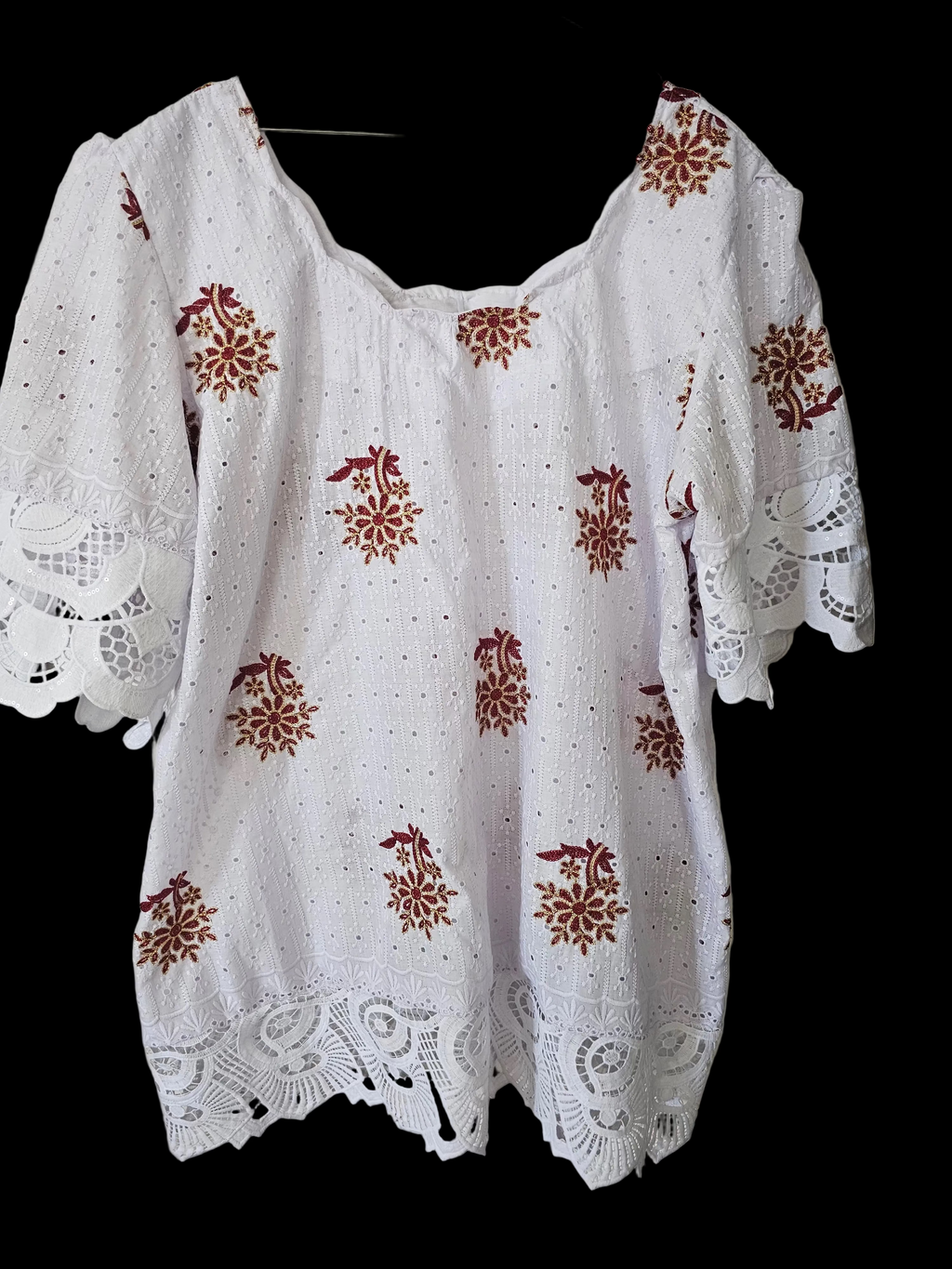 Haut blanc pour femme