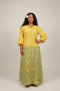 Robe jaune tapa
