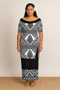Haut et jupe tapa pour femme