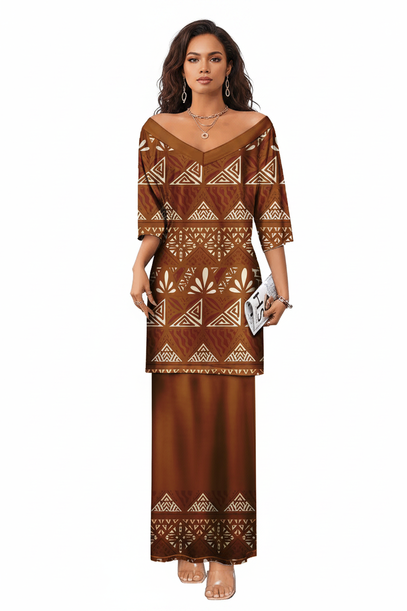 Tenue pour femme.Collection Fetu'uaho