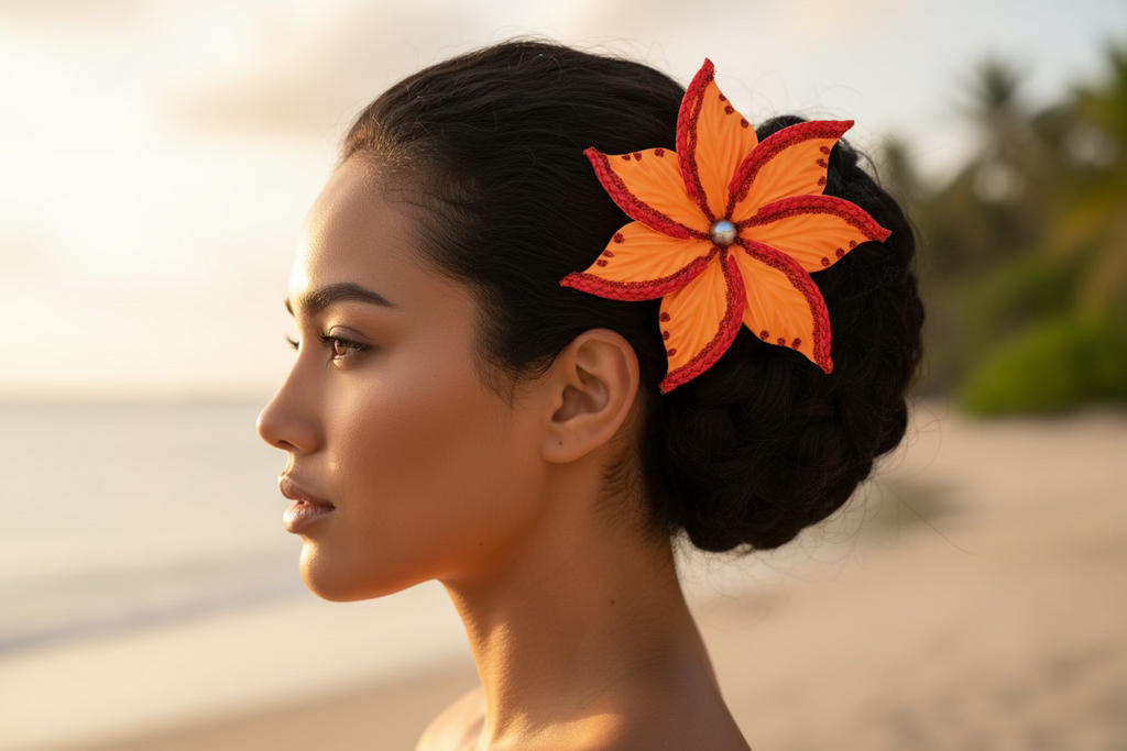 Fleur kafa orange