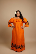 Robe orange tapa