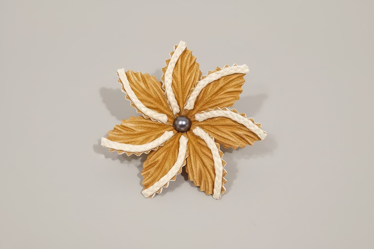 Fleur marron kafa togi