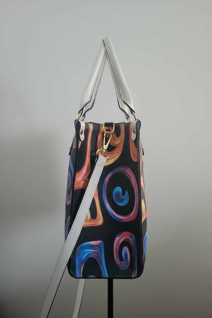 Sac a main anse blanche