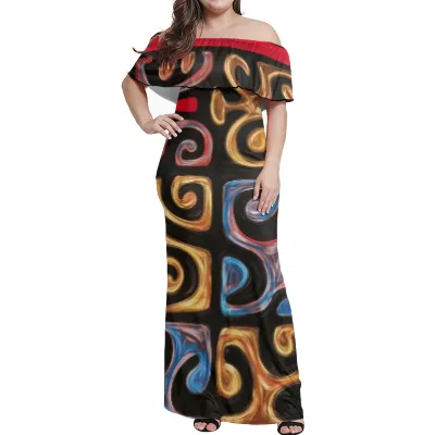 Robe longue noire