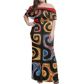 Robe longue noire